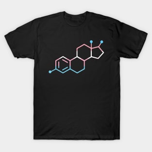 Estrogen Molecule Symbol - Trans T-Shirt